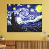 Van Gogh's Starry Night, 1889 Leinwanddruck (Insitu (Wohnzimmer))