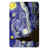 Van Gogh's Starry Night, 1889 Magnet (Vertikal)