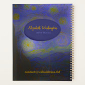 Van Gogh's Starry Night, 1889 Planer (Rückseite)