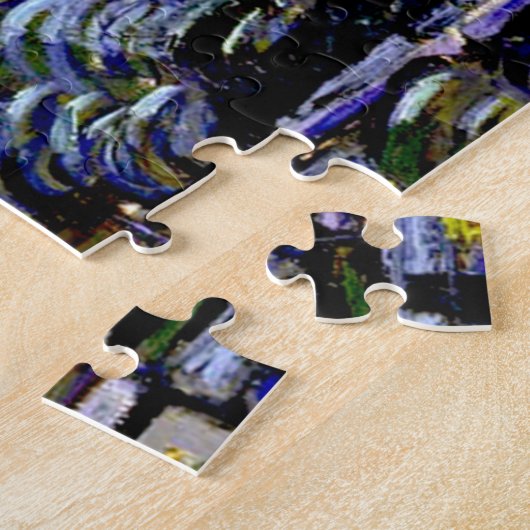 Van Gogh's Starry Night, 1889 Puzzle (Seite)