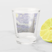 Van Gogh's Starry Night, 1889 Schnapsglas (Rückseite)