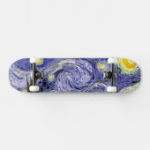 Van Gogh's Starry Night, 1889 Skateboard (Horizontal)