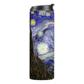 Van Gogh's Starry Night, 1889 Thermosbecher (Nach links gedreht)