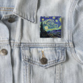 Van Gogh's Starry Night Button (Beispiel)