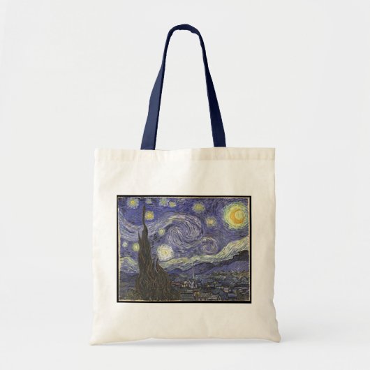 Van Gogh's Starry Night Classic Malerei Tragetasche (Vorne)