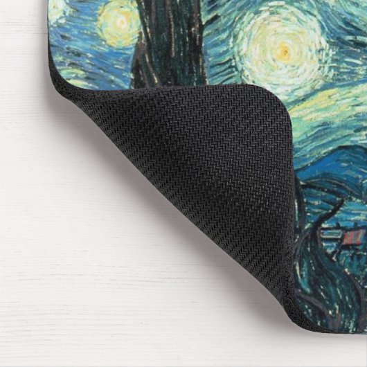 Van Gogh's "Starry Night" Mousepad (Ecke)
