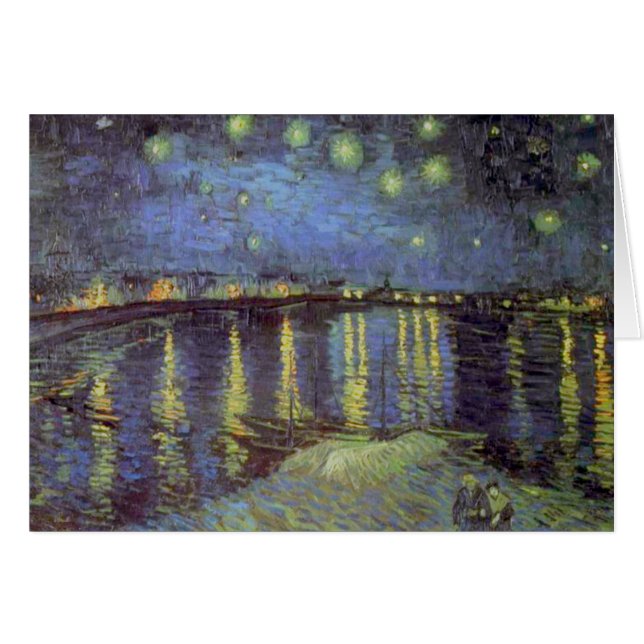 Van Gogh's Starry Night Painting (Vorderseite (Horizontal))