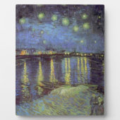 Van Gogh's Starry Night Painting Fotoplatte (Vorderseite)