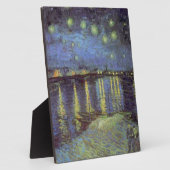 Van Gogh's Starry Night Painting Fotoplatte (Seite)