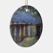 Van Gogh's Starry Night Painting Keramikornament (Rechts)