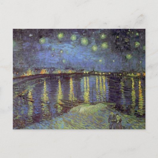 Van Gogh's Starry Night Painting Postkarte (Vorderseite)