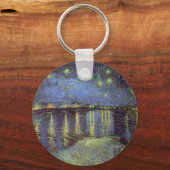 Van Gogh's Starry Night Painting Schlüsselanhänger (Vorderseite)