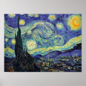 Van Gogh's Starry Night Poster (Vorne)