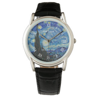 Van Gogh's Starry Night Watch Armbanduhr