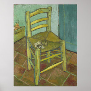Van Goghs Stuhl Poster