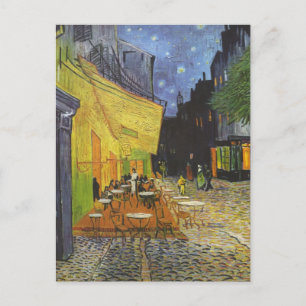 Van Gogh's Terrace Cafe Postkarte