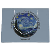 van Gogh's The Starry Night Party Items Collection Große Geschenktüte (Vorderseite)