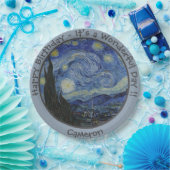 van Gogh's The Starry Night Party Items Collection Pappteller (Party)