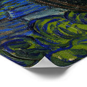 Van Gogh's The Starry Night Poster (Ecke)