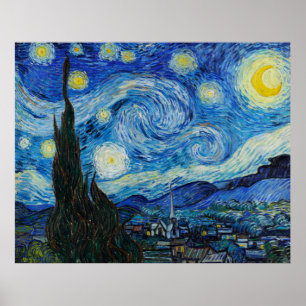 Van Gogh's The Starry Night Poster