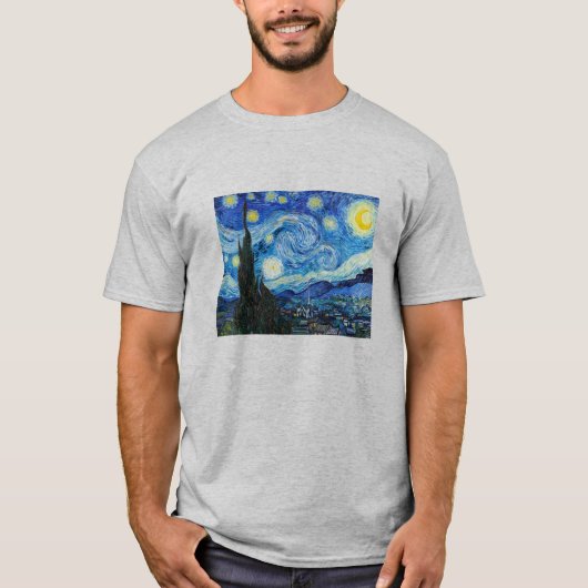 Van Gogh's The Starry Night T-Shirt (Vorderseite)