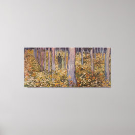 Van Gogh's "UnderGrowth with Two Figures" (1890) Leinwanddruck