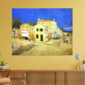 van Gogh's Yellow House (Vincent's house at Arles) Leinwanddruck (Insitu (Wohnzimmer))
