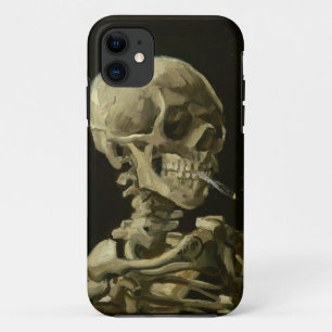 Van- Goghschädel mit brennender Zigarette Case-Mate iPhone Hülle