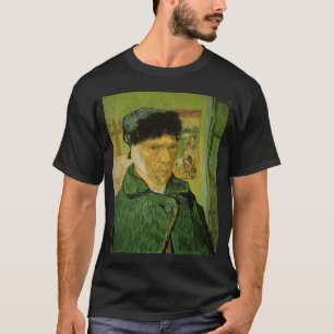 Van- Goghselbstporträt mit dem verbundenen Ohr ei T-Shirt