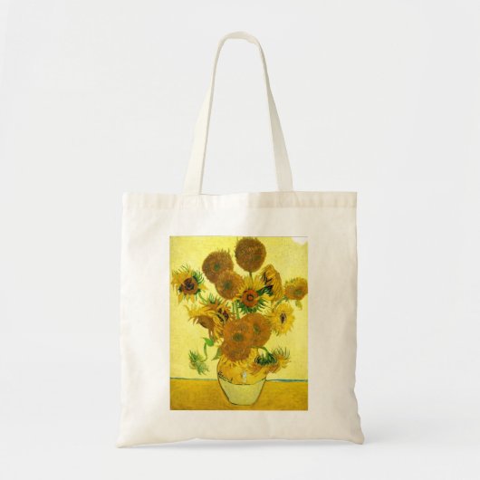 Van- Goghsonnenblume-Taschen-Tasche Tragetasche (Vorne)