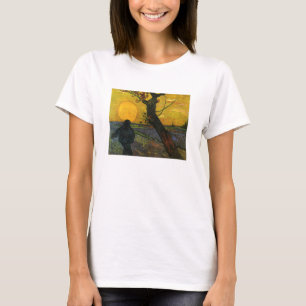 Van GoghSower mit Einstellungsun-T - Shirt