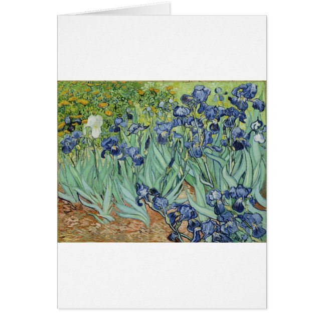 Van- GoghStillleben: Vase mit Iris (Vorne)