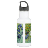 Van- GoghStillleben: Vase mit Iris Edelstahlflasche (Rückseite)