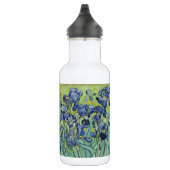 Van- GoghStillleben: Vase mit Iris Edelstahlflasche (Rechts)