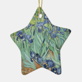 Van- GoghStillleben: Vase mit Iris Keramik Ornament (Links)