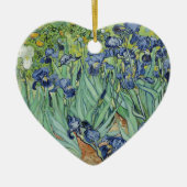 Van- GoghStillleben: Vase mit Iris Keramikornament (Vorne)