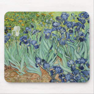 Van- GoghStillleben: Vase mit Iris Mousepad