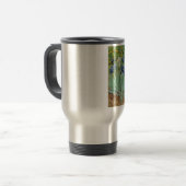 Van- GoghStillleben: Vase mit Iris Reisebecher (Vorderseite Links)