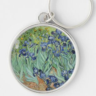 Van- GoghStillleben: Vase mit Iris Schlüsselanhänger