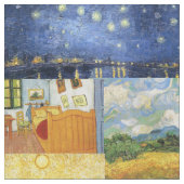 Van Goghtraummalerei-Kunst-Gewebe Stoff (Nahaufnahme)