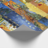 Van Goghtraummalerei-Kunst-Packpapier Geschenkpapier (Ecke)
