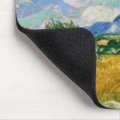 Van- Goghweizen-Feld mit Zypressen Mousepad (Ecke)