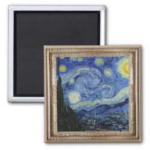Van Gough Starry Night Masterpiece Magnet