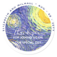 Van Gough Starry Night Vielen Dank