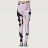 van HOB, leggings, Guitar Fan Leggings (Vorderseite)