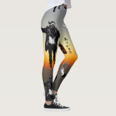 van HOB, leggings, Guitar Fan, Sunset, Leggings (Rechts)