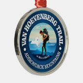 Van Hoevenberg Trail (C) Ornament Aus Metall (Rechts)