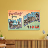 Van Horn, Texas - Große Briefszenen Leinwanddruck (Insitu (Wohnzimmer))