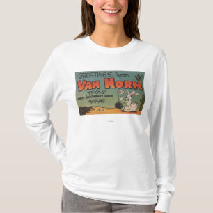 Van Horn, Texas (Hase u. Krähe) T-Shirt