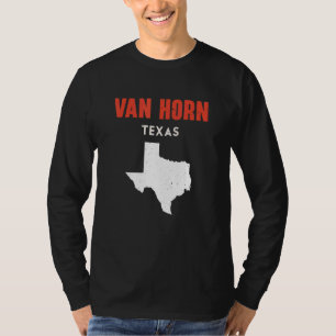 Van Horn Texas USA Bundesstaat Amerika Reisen Texa T-Shirt